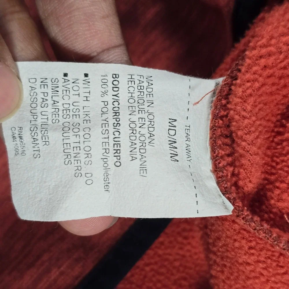 Under Armour Mens ColdGear Quarter Zip Fleece Pullover Rust Orange 1357145 M